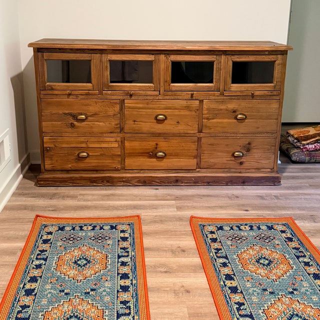 American Reclaimed Wood Storage Cabinet/Dresser For Sale - Image 3 of 8