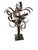 Signed Silas Seandel Abstract Mixed-Metal Ribbon Sculpture For Sale - Image 11 of 15
