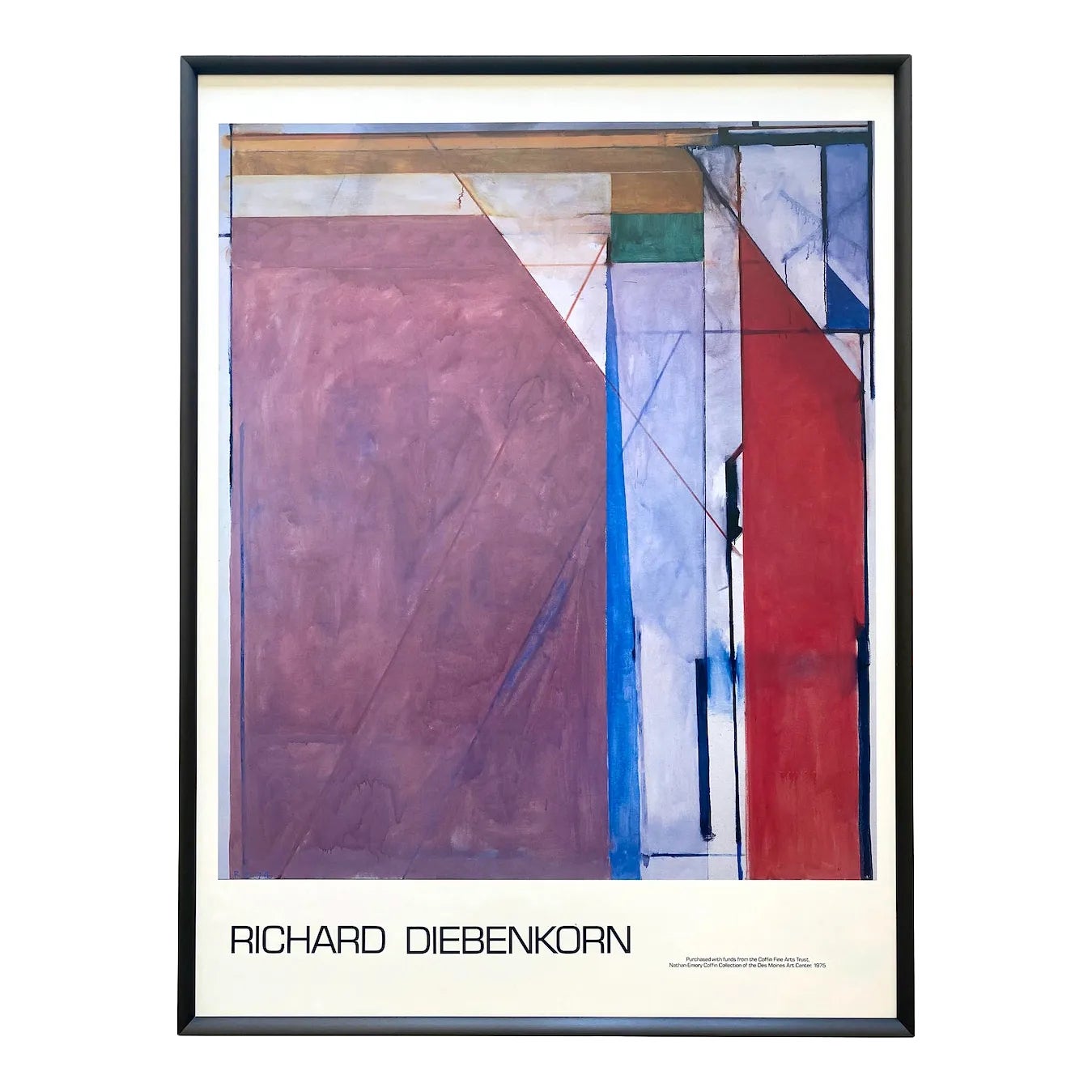 RICHARD DIEBENKORN by Nordland 1989 HCDJ Art History