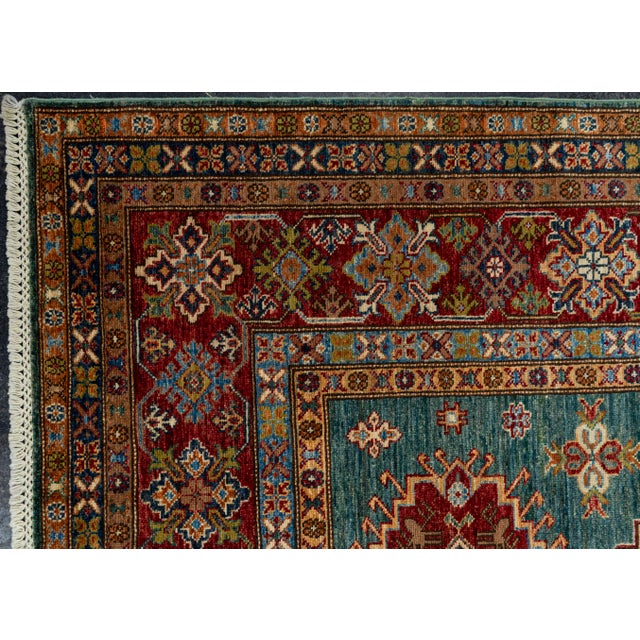 Oriental Handmade Rug 8'1" x 10'2" For Sale - Image 4 of 4