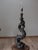 Vintage Zoomorphic Dragon Lamp in Cast Metal, 1970s For Sale - Image 10 of 18