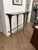 1960s Mid-Century Wall-Mounted Console Table in Brass with Glass Shelf, 1960 For Sale - Image 5 of 7