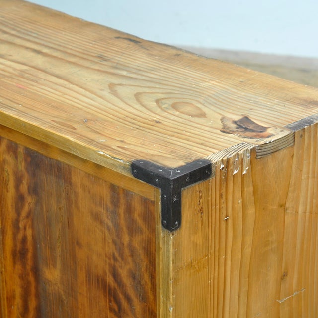 Japanese Tansu Chest of Drawers, 1900 For Sale - Image 9 of 16