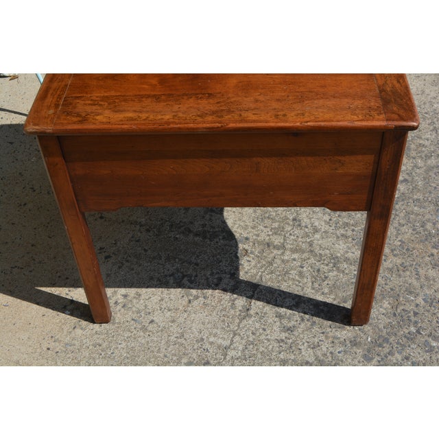 1970s Pair of Bob Timberlake Lexington Cherry Wood Side / End Tables W/ Drawers For Sale - Image 12 of 18