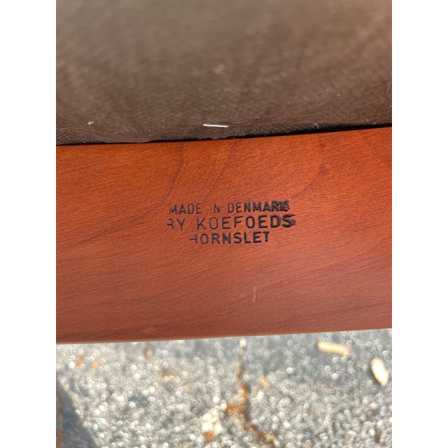 Wood 1960s Danish Mid-Century Modern Koefoeds Hornslet Sculptural Dining Chair For Sale - Image 7 of 11