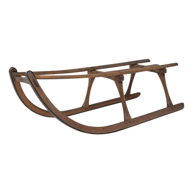 1900s Czech Bentwood Sled For Sale
