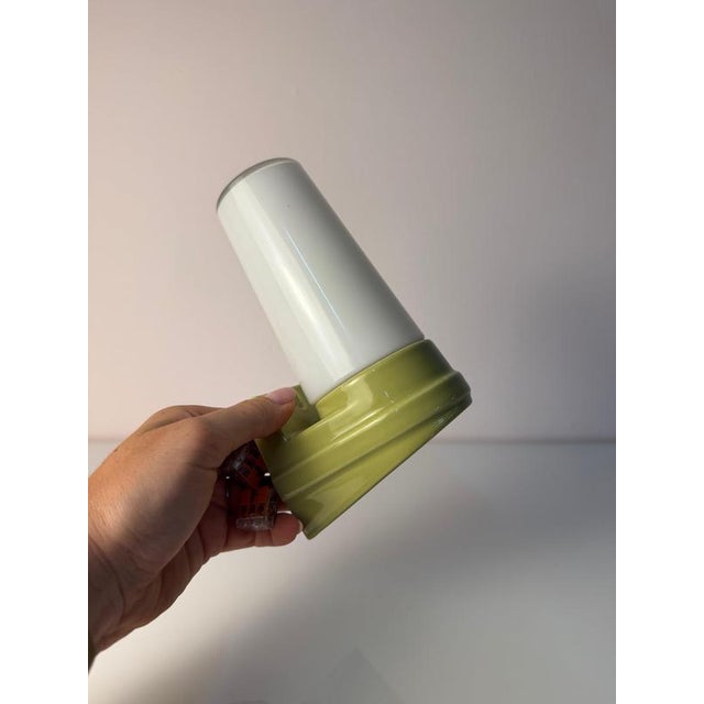 Model 6080 Wall Lamp in Mint Green by Sigvard Bernadotte for Ifö For Sale - Image 10 of 11