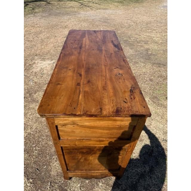 18th Century French Country Louis XV Walnut Sideboard / Buffet For Sale - Image 4 of 18