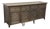 Restoration Hardware Driftwood Oak Shutter Sideboard For Sale