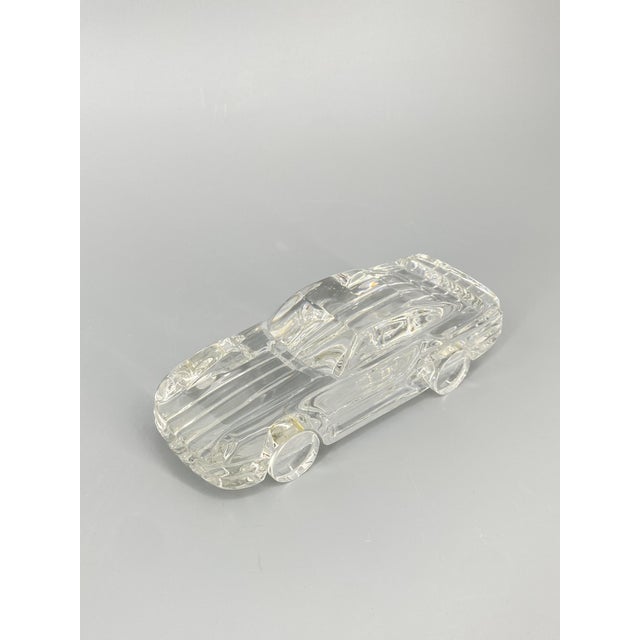 Glass Table Model of a Porsche 911 Sc / 959 Tribute from Riedel For Sale - Image 16 of 18