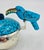 1960s Fajardo Taxco Silver Plate Brass Lapis Toucan Creamer Sugar Tray Set - 3pcs For Sale - Image 17 of 18