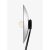 Silver Zénith Floor Light by Bastien Taillard for Radar For Sale - Image 4 of 8
