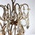 Brass Antique French Louis XIV Style Brass & Crystal 12-Light Teired Chandelier C1930 For Sale - Image 8 of 12