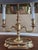 French Late 20th Century Frederick Cooper Brass Bouillotte Lamp & Black Tole Shade For Sale - Image 3 of 15