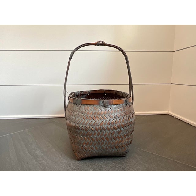 Asian Late 20th Century Asian Basket For Sale - Image 3 of 6