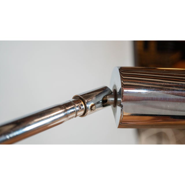 1970s Koch and Lowy Articulating Chrome Floor Lamp For Sale - Image 18 of 18