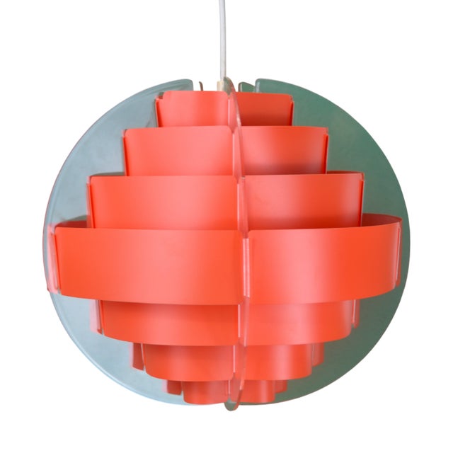 Danish Lamp by Flemming Brylle & Preben Jacobsen, 1960s For Sale