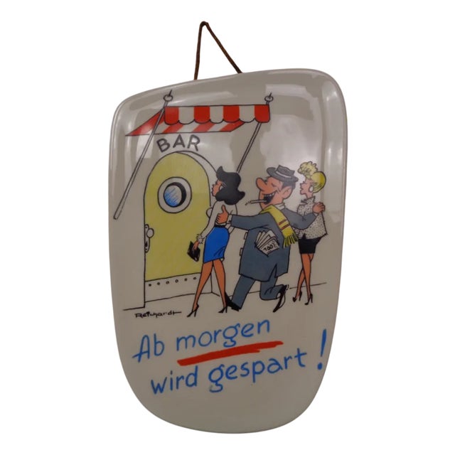 Ceramic Mural by W.Goebel, Germany, 1961 For Sale