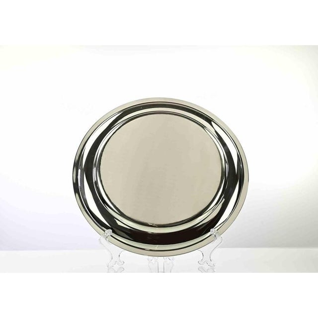 Vintage Metal Serving Plate realized in Italy in 1970s. Very good condition.