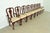 Thomasville Chippendale Carved Cherry Wood Armchairs, Pair For Sale - Image 13 of 14