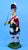 Black 19th Century Porcelain Napoleonic Soldier Figurine from Capodimonte Manufacture, 1800s For Sale - Image 8 of 18