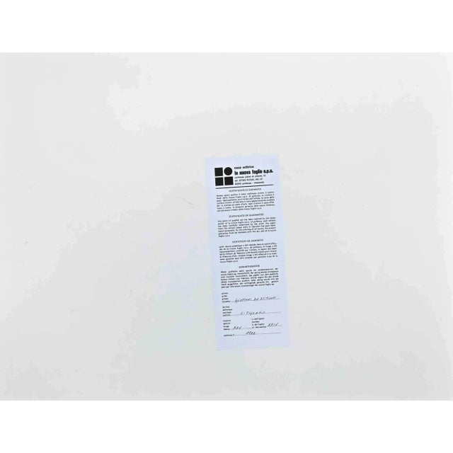 Surreal Composition is an original Lithograph Realized by Giovanni De Simone in 1977. Limited edition of 25 copies in Very...