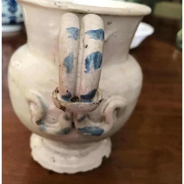 18th Century Jar in Delft Blue, Strasbourg, France, 1780s For Sale - Image 6 of 10