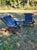 pair of 1960s Don Shoemaker Sloucher lounge chairs, in solid cocobolo rosewood and black leather. Iconic example of...