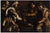 Master of the Flagellation of Cesena, The Morra Players, 1620, Oil on Canvas, Framed For Sale - Image 3 of 11