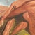 1950s 1950s Mid Century Framed Figural Expressionist Oil Painting of Polynesian Mother and Child For Sale - Image 5 of 12
