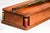Vintage Mid Century Hunting Theme Wood Box Sporting Desk & Jewelry Storage For Sale - Image 10 of 11
