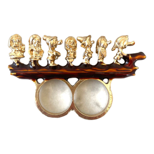 Paul McCarthy Walt Paul Store, Ws Souvenirs Seven Dwarves Double Ring, Made in 2013- Signed Box