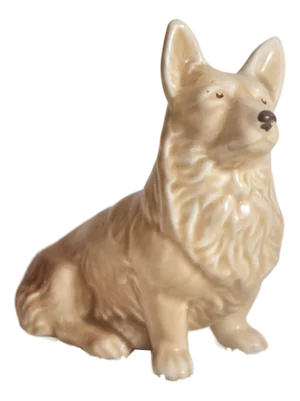 English Corgy Dog ​​from Sylvac, 1970s