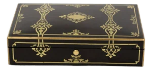 Maison Giroux Ebonized Box Paris, Circa 1850