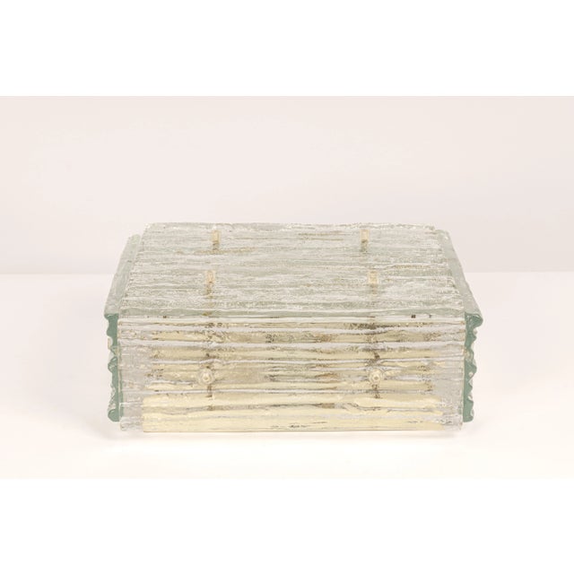 Large Austrian Murano Glass Flush Mount from Kalmar, 1960s For Sale - Image 3 of 15