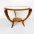 Mid-Century Italian Wooden Round Table, 1950s For Sale - Image 3 of 12