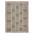 Rug & Kilim’s Scandinavian Style Rug With Beige-brown and Blue Patterns 3x10 For Sale