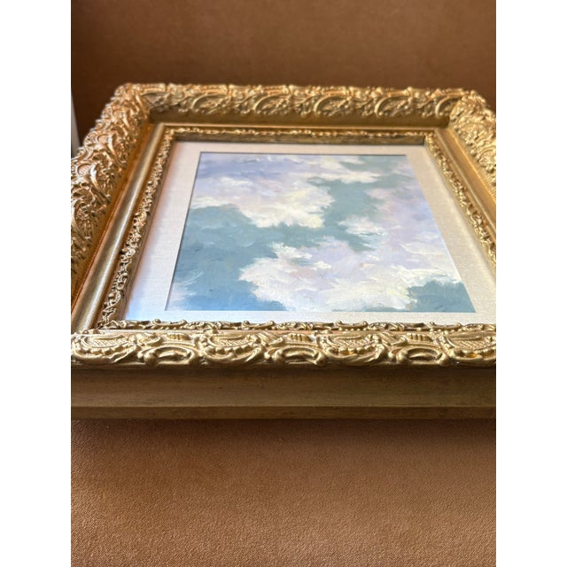 Wood 2025 Jennifer Bezaire Clouds Ii Giclee in Antique Frame For Sale - Image 7 of 8