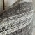 Turkish Vintage Turkish Wool Accent Pillow in Brown and Off White Stripes With Insert For Sale - Image 3 of 7