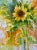 2020s Framed Original Watercolor Painting “Sunflower” For Sale - Image 5 of 12