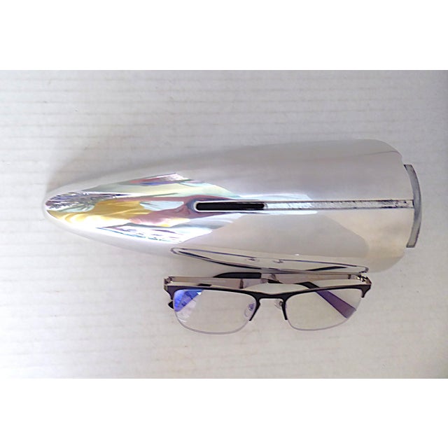 VintageJorge Pensi 1988 Polished Aluminum Olympia Halogen Wall Light For Sale - Image 10 of 14