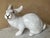 Vintage Hand Painted Terra Cotta Rabbit For Sale - Image 11 of 12
