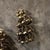 Metal 1960s Costume Jewelry Gilt Metal and Beads Italian Clip-on Earrings For Sale - Image 7 of 9