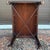 Vintage Chippendale Mahogany Butler's Tray Coffee Table With Scalloped Gallery For Sale - Image 9 of 12