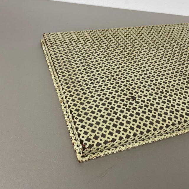 French Metal Tray Rigituelle by Mathieu Matégot, 1950s For Sale - Image 18 of 18