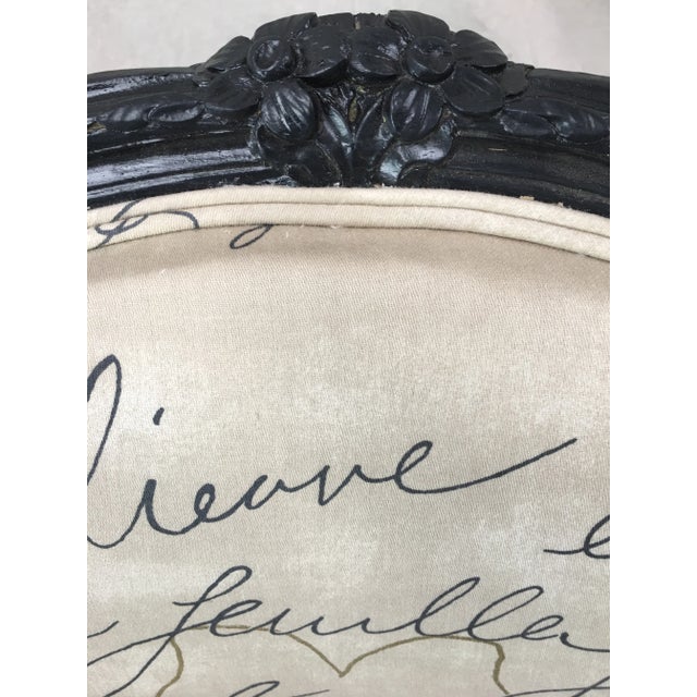 19th Century Louis XV Style Tan Upholstered Arm Chairs - a Pair For Sale In Austin - Image 6 of 11