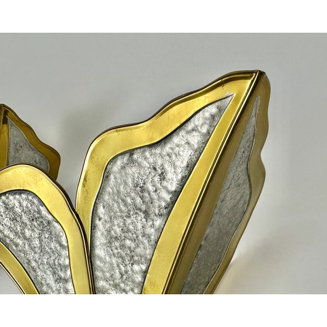 Metal Vintage Wall Lights by Henri Fernandez for Honoré, France, 1970s, Set of 2 For Sale - Image 7 of 9