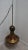 1970s Vintage Spanish Regency Brass Jeweled Hanging Lamp Chandelier For Sale - Image 5 of 11