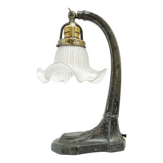 Antique Art Nouveau Table Lamp, 1890s For Sale