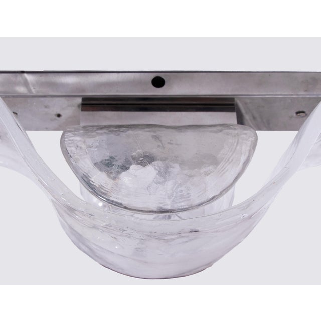 Large Murano Glass Wall Sconce from Mazzega, 1960s For Sale - Image 14 of 18